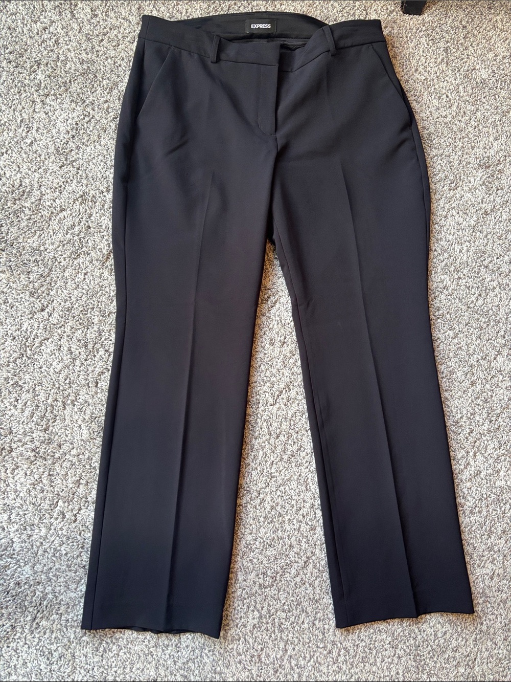 Express Men's Black Dress Trousers